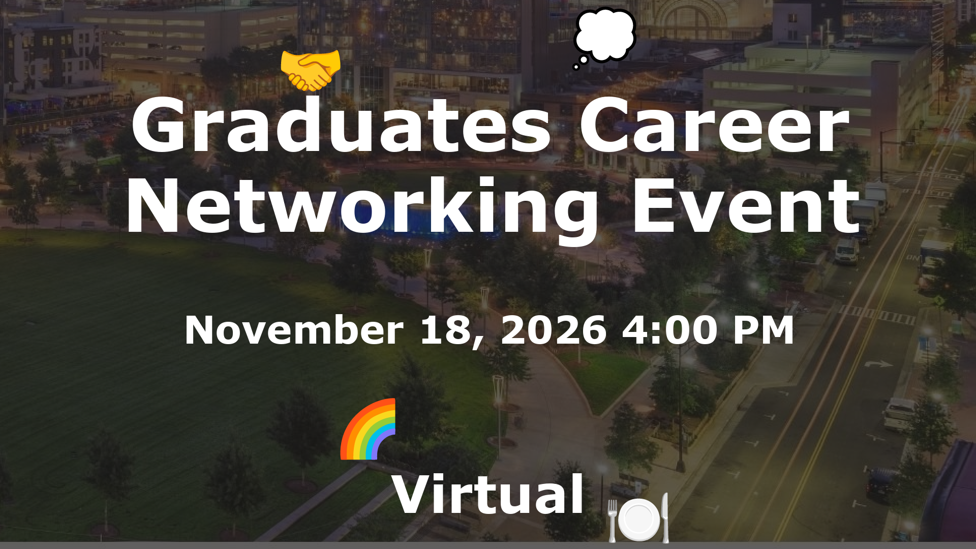 Graduates Career Networking Event event image